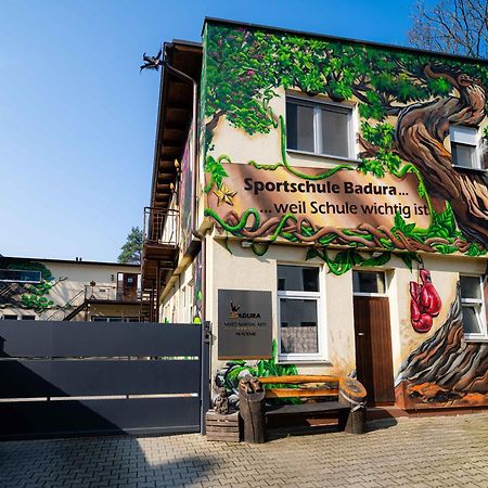 Apartment White Der Sportschule Badura Leipzig Eksteriør bilde